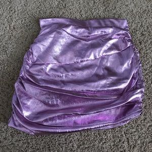 Princess poly glow up mini skirt